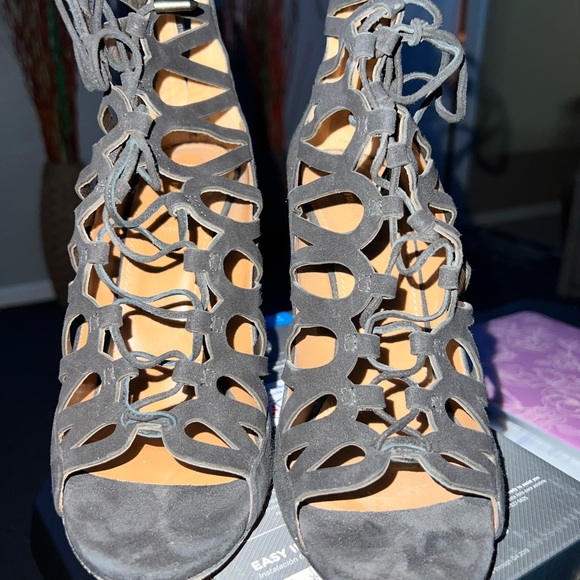 Aquazzura Black Suede - Picture 2 of 5